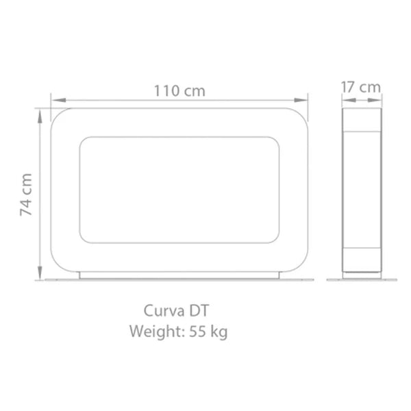 Safretti Curva DT - Svart