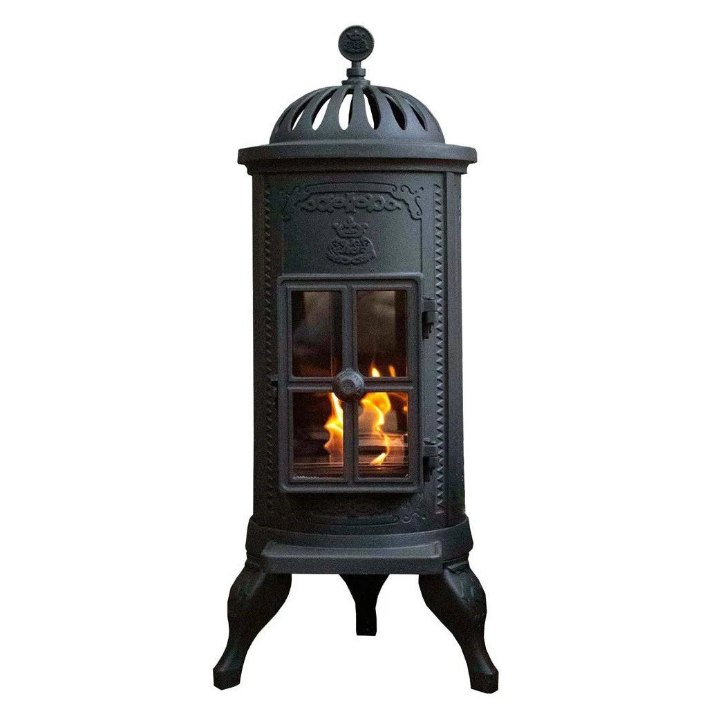 Carl Bioethanol Fireplace - Cast Iron