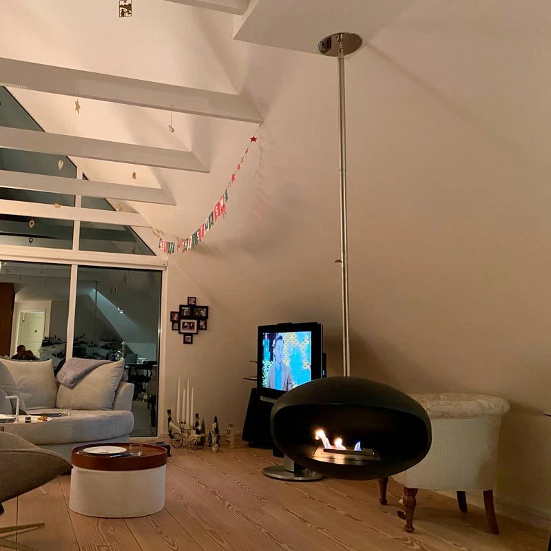 Cocoon Aeris Matt Svart - Stål