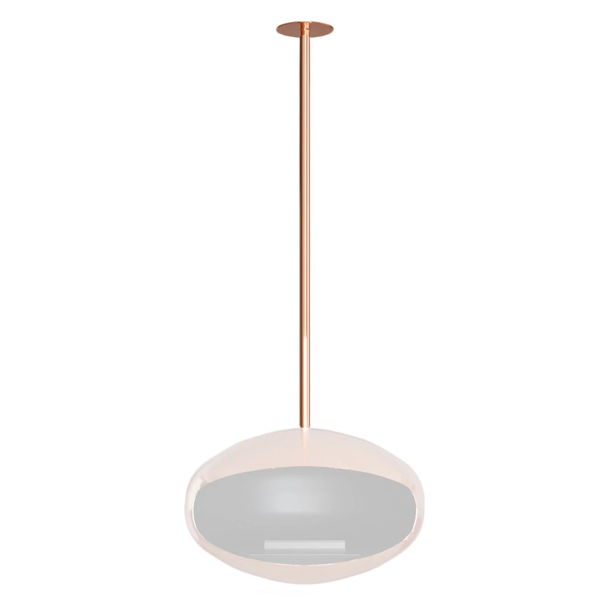 Takfäste och Stång i Polerad Koppar - Cocoon Fires