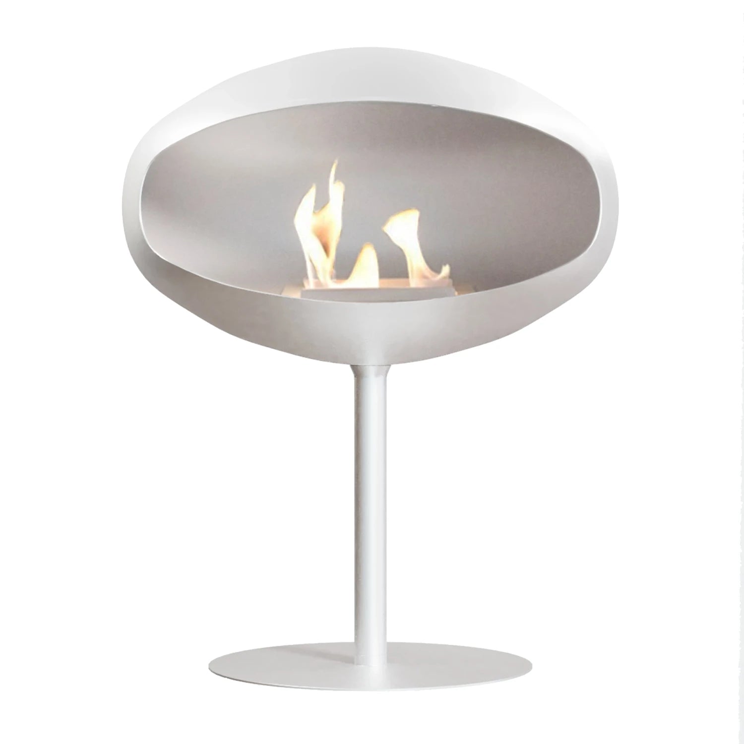 Cocoon Pedestal - Vit