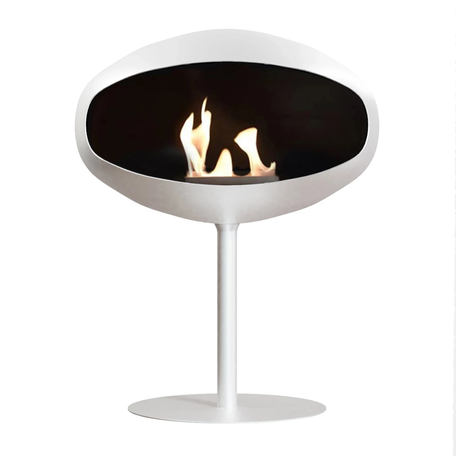 Cocoon Pedestal - Vit