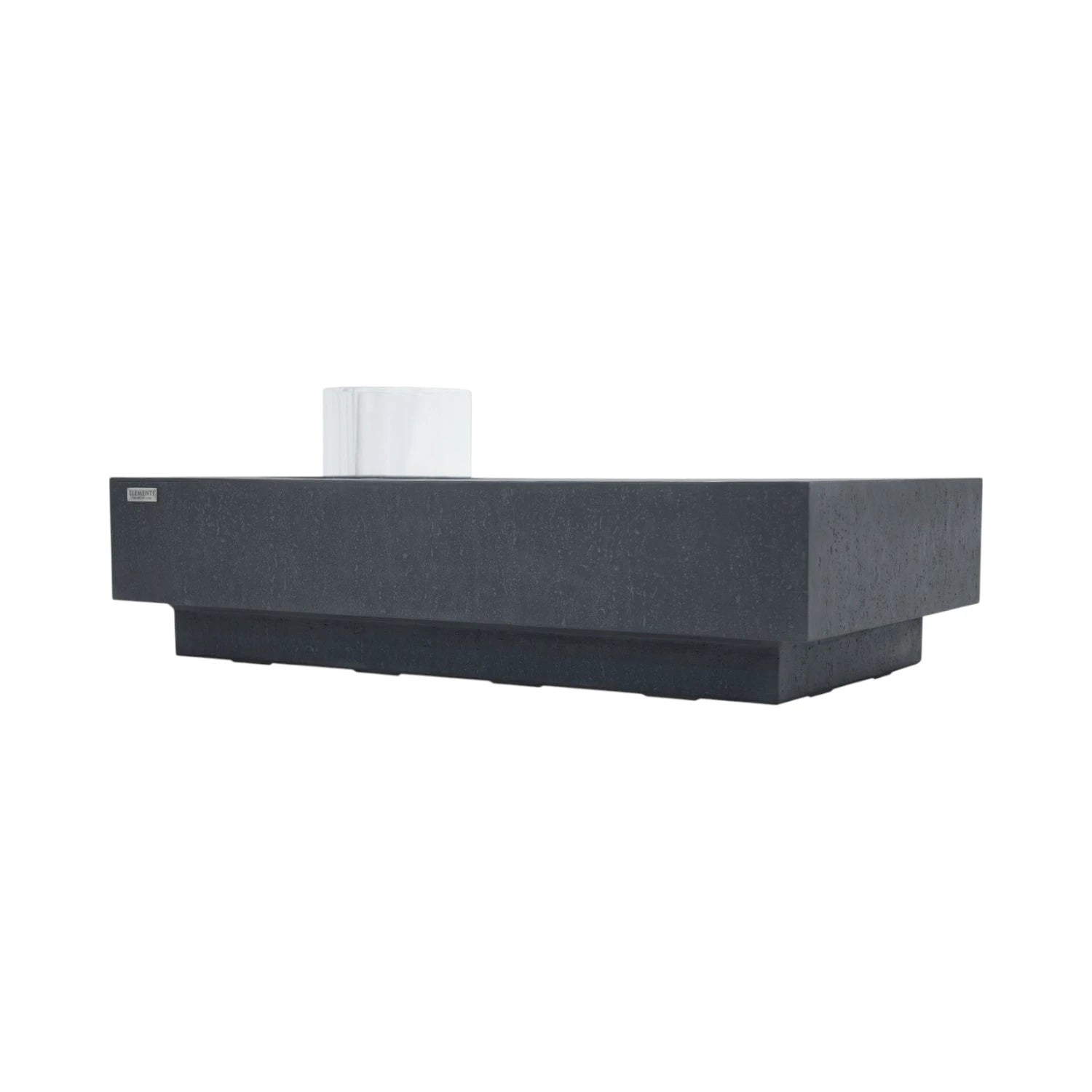 Metropolis Bioethanol Eldbord – Skiffer Svart