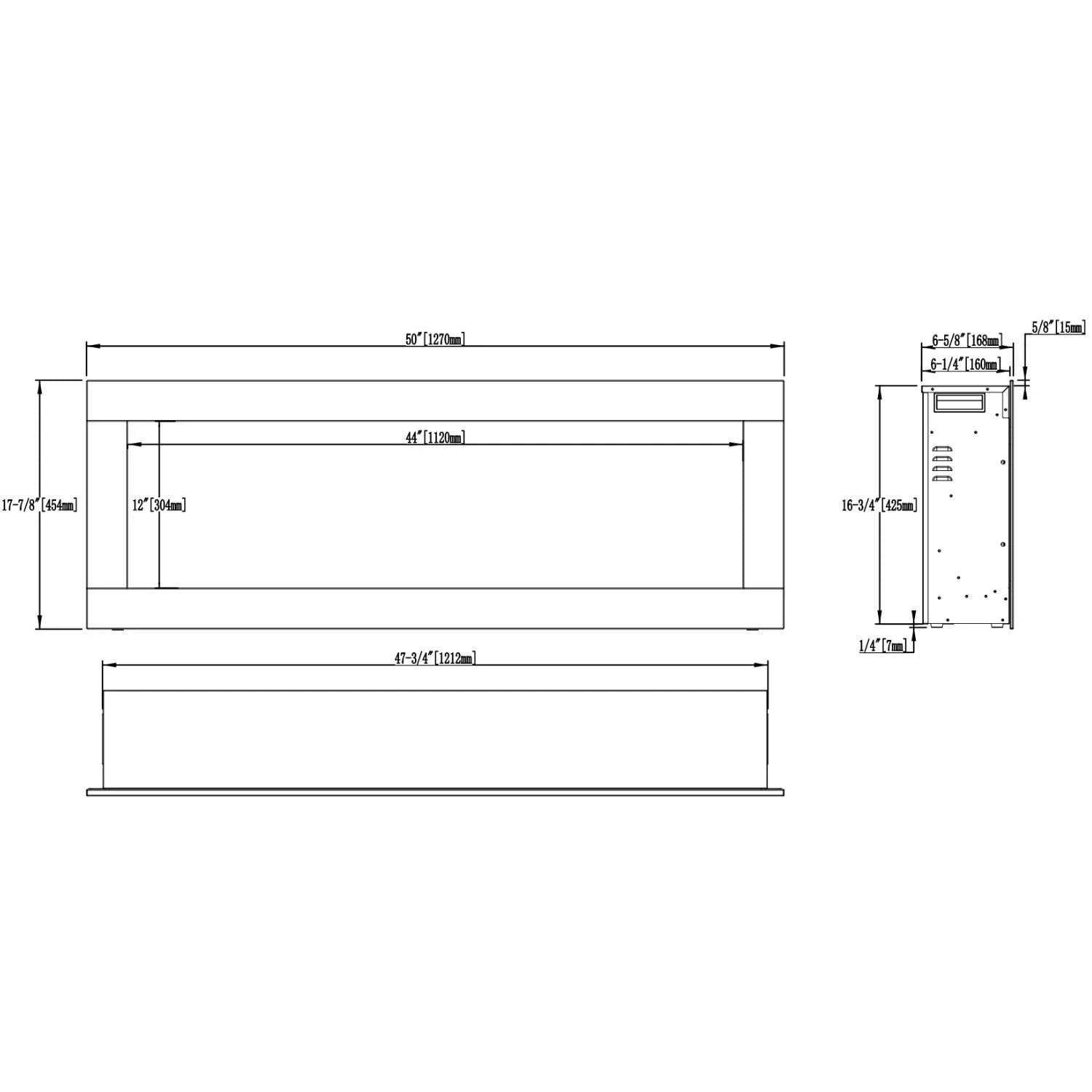 Aflamo Diamond 128 cm Elkamin