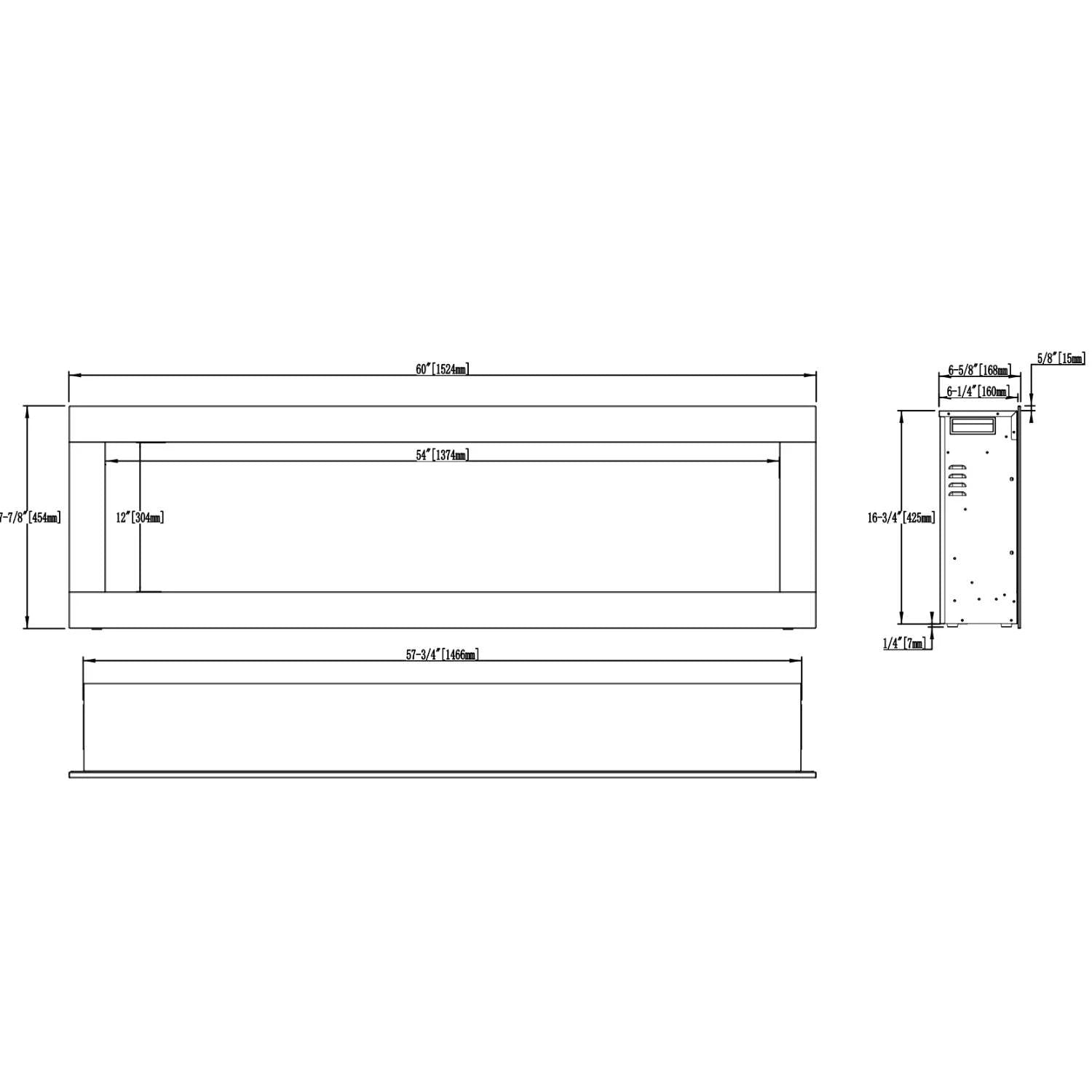 Aflamo Diamond 152 cm Elkamin
