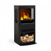 Mapleton 100 – Freestanding Water Vapour Fireplace in Cast Iron