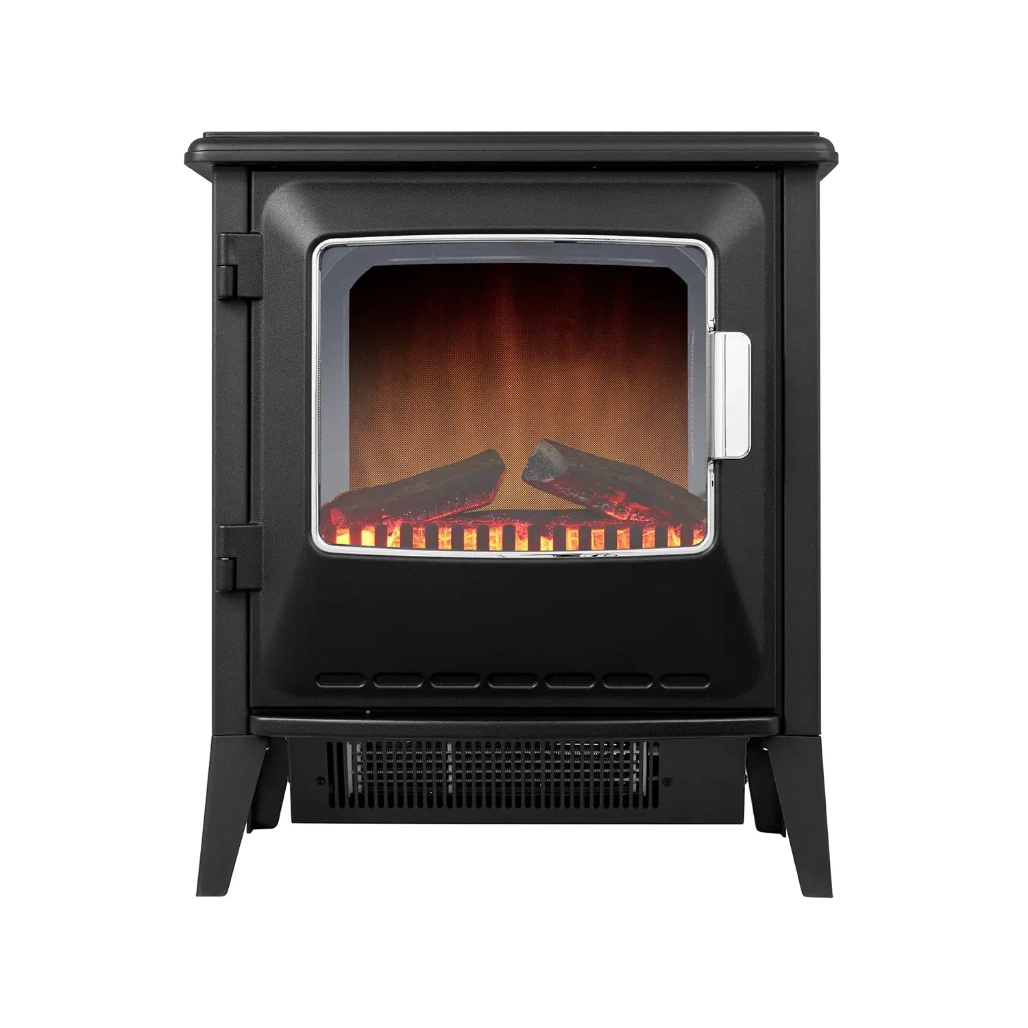 Lucia Electric Stove Fireplace - Black