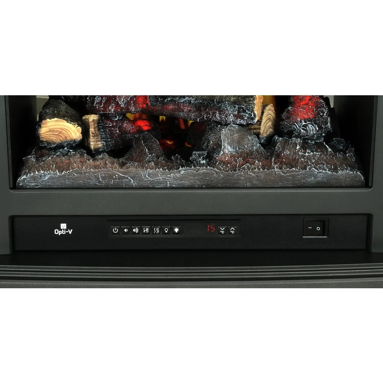 Sunningdale - Dekorativ Opti-V elektrisk kamin