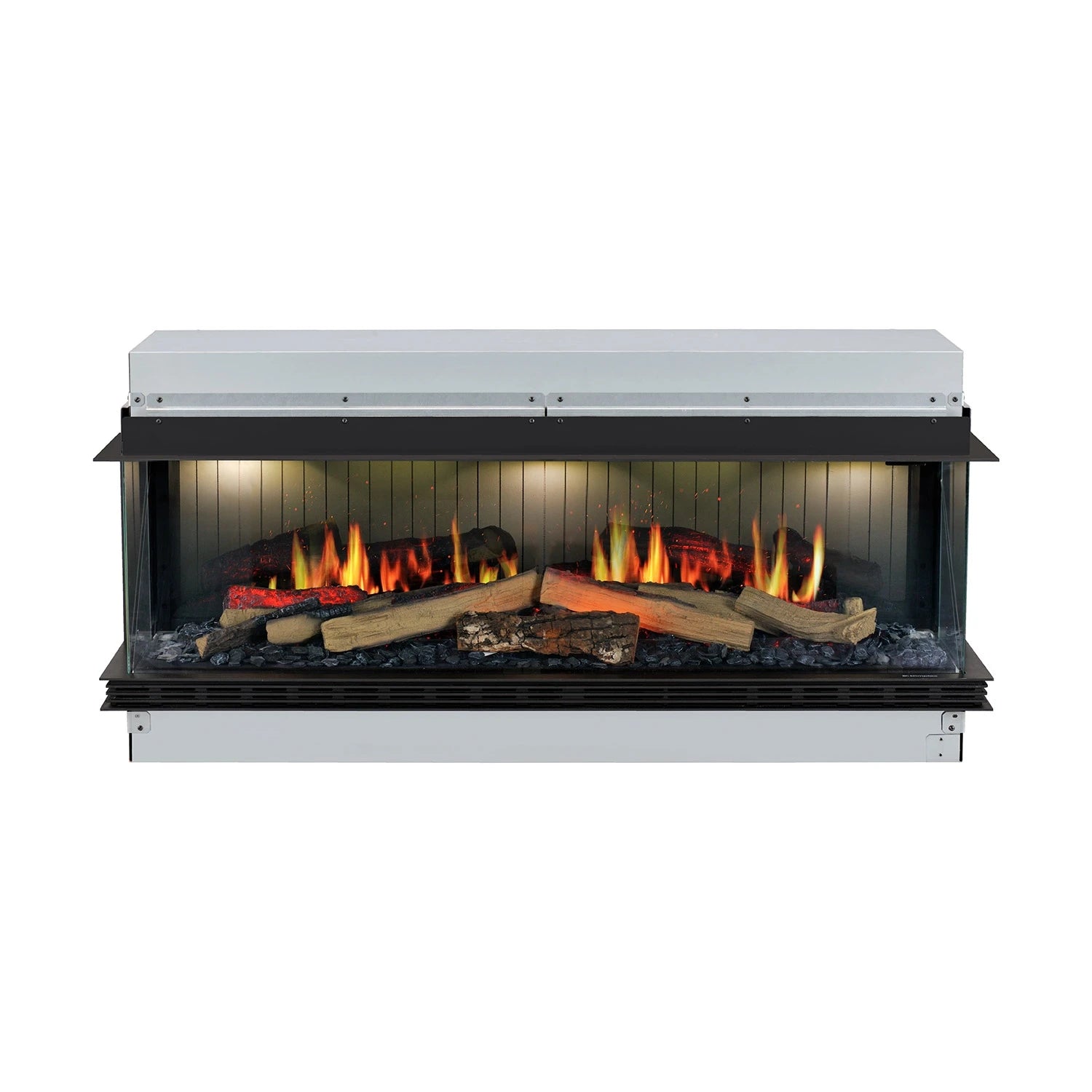 Vista 130 III - 3-sided Built-In Electric Fireplace