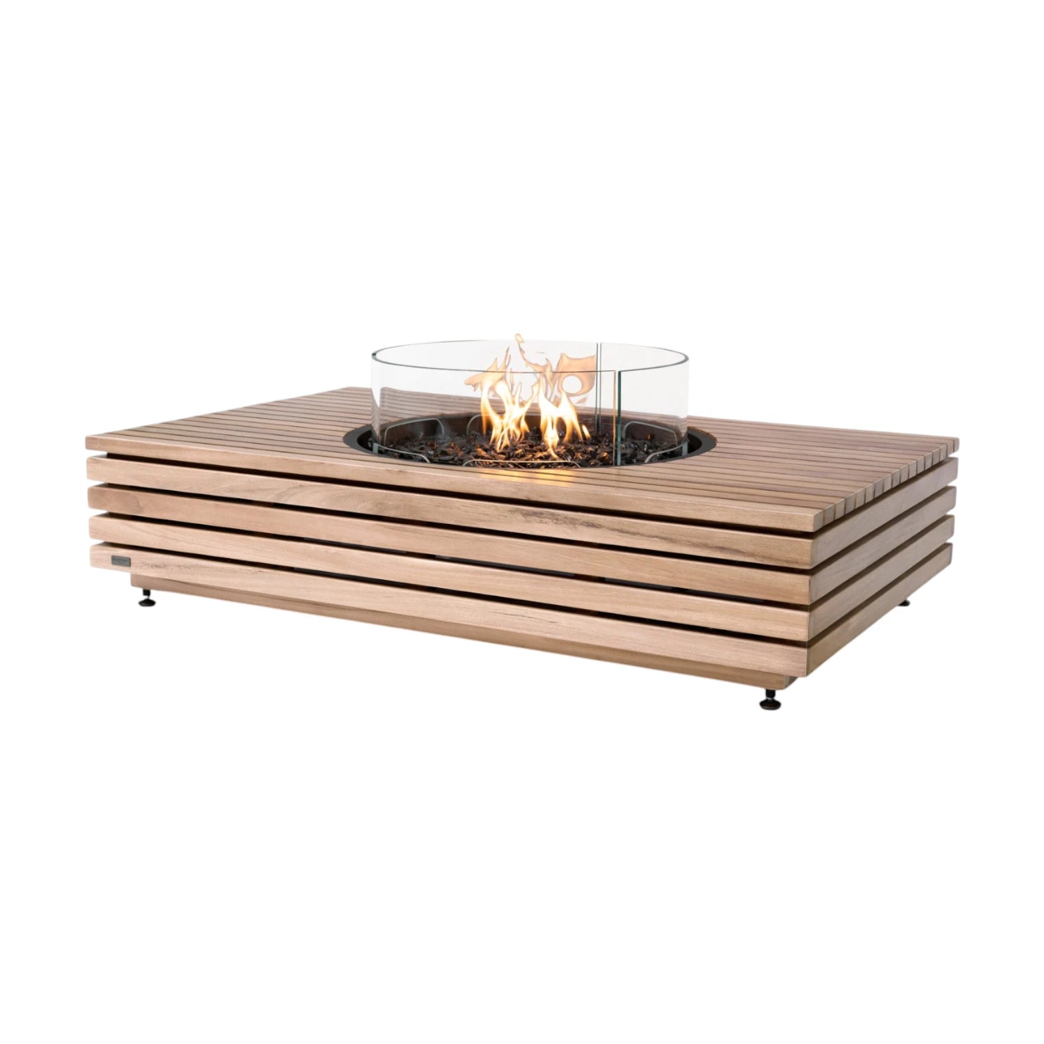Martini 50 - Teak Bioethanol Fire Pit