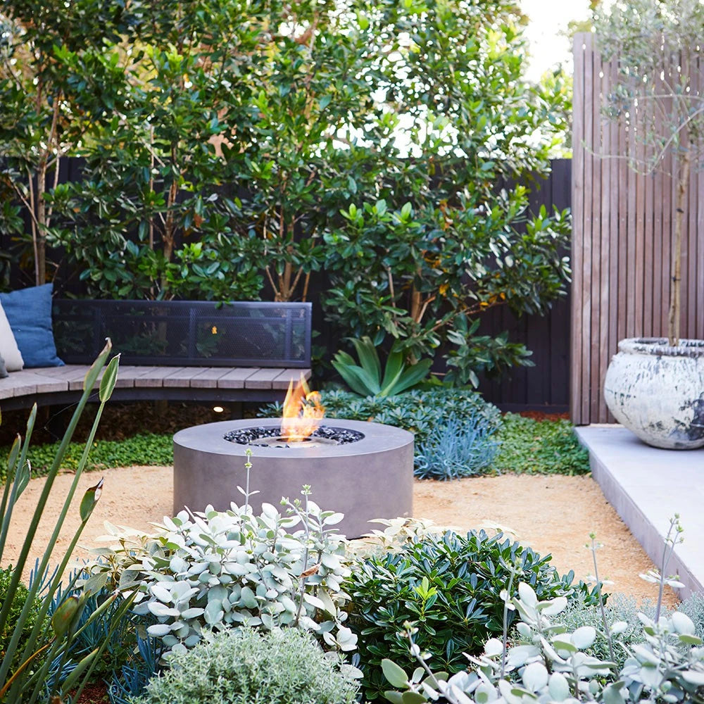Ark 40 - Teak Bioethanol Fire Pit