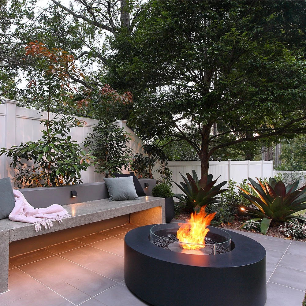 Ark 40 - Teak Bioethanol Fire Pit