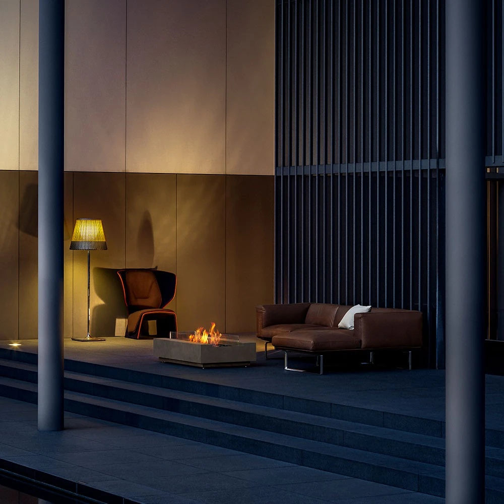 Cosmo 50 - Teak Bioethanol Fire Pit
