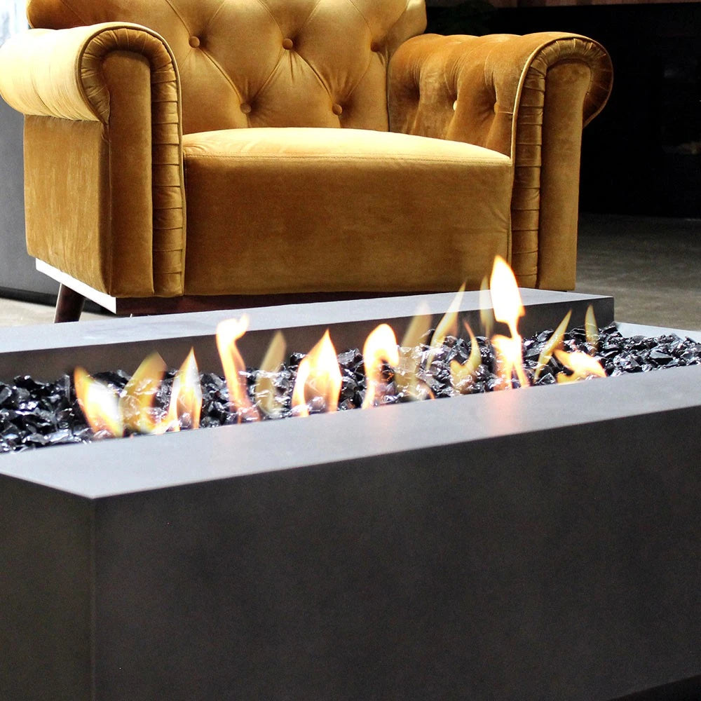 Cosmo 50 - Teak Bioethanol Fire Pit