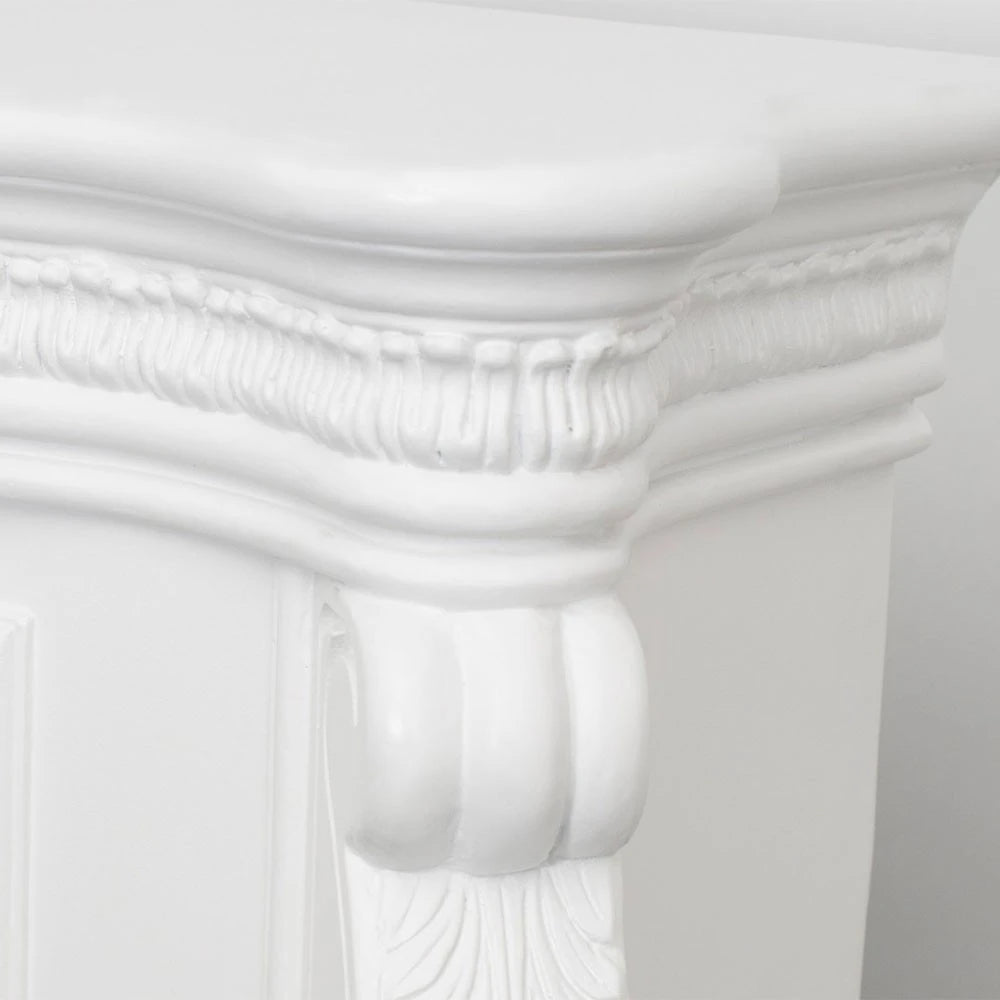Lex Electric Fireplace - White