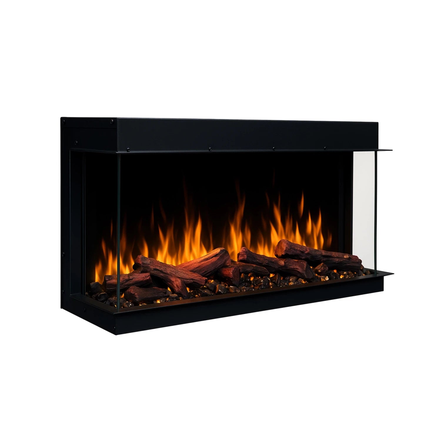 Solis 90 Recessed Electric Fireplace