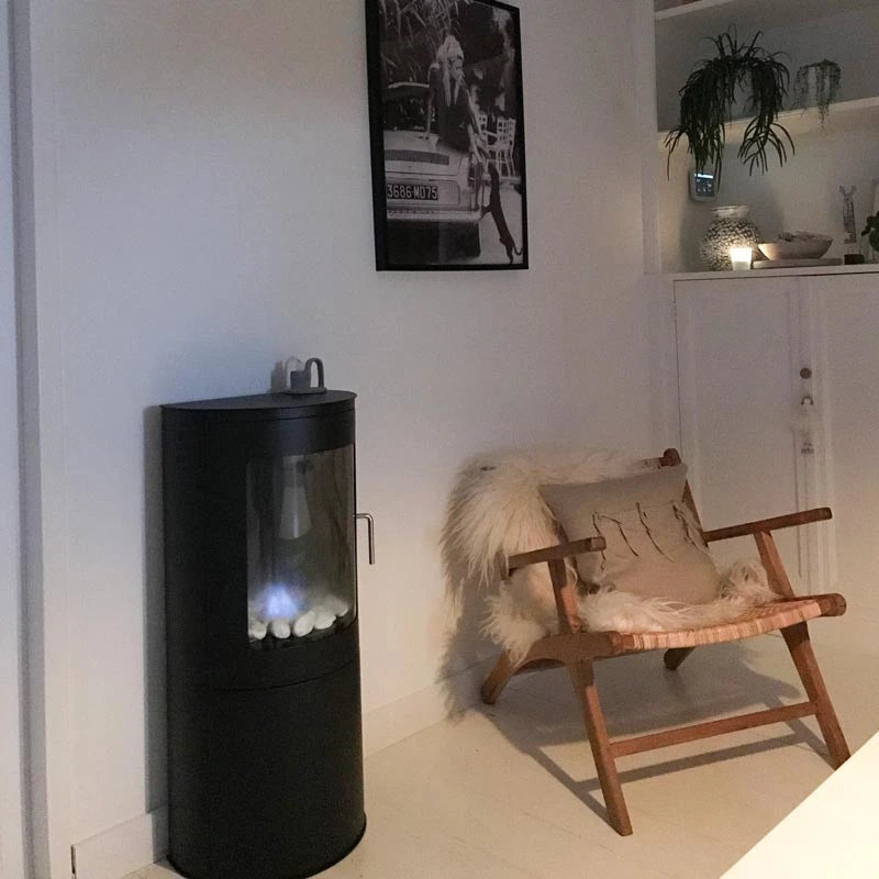 Richmond svart -  med platt baksida