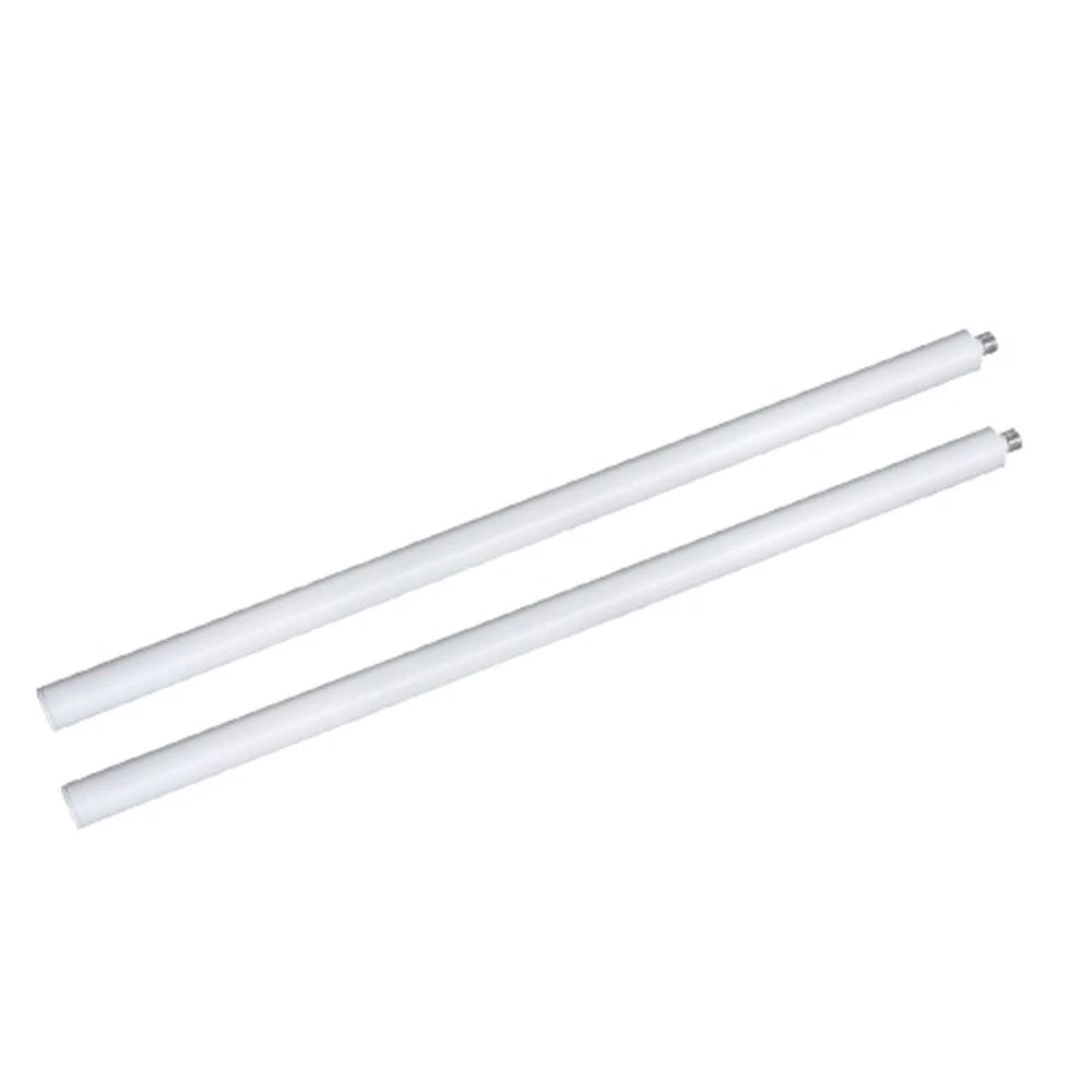 2 förlängningsstänger till Heatstrip - vit