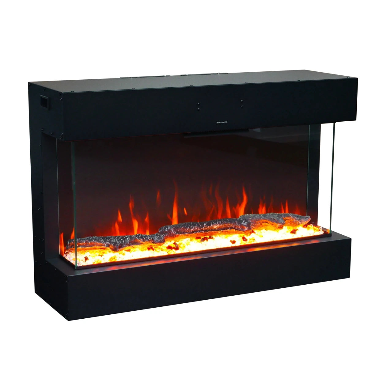 Feroza 101 cm - Vägghängd Elkamin