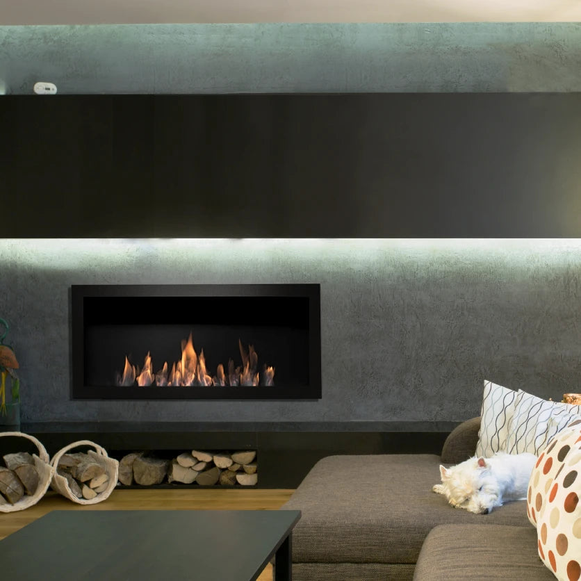 Icon Fires Slimline Firebox SFB1650 - Svart