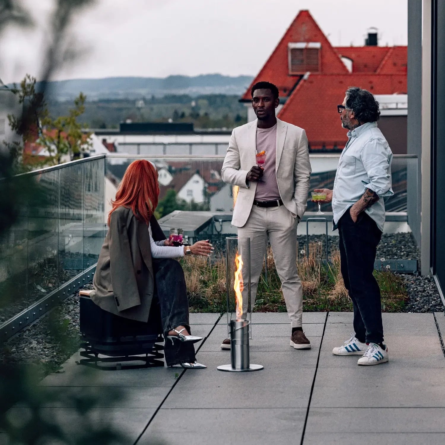 etanolkamin för balkong
