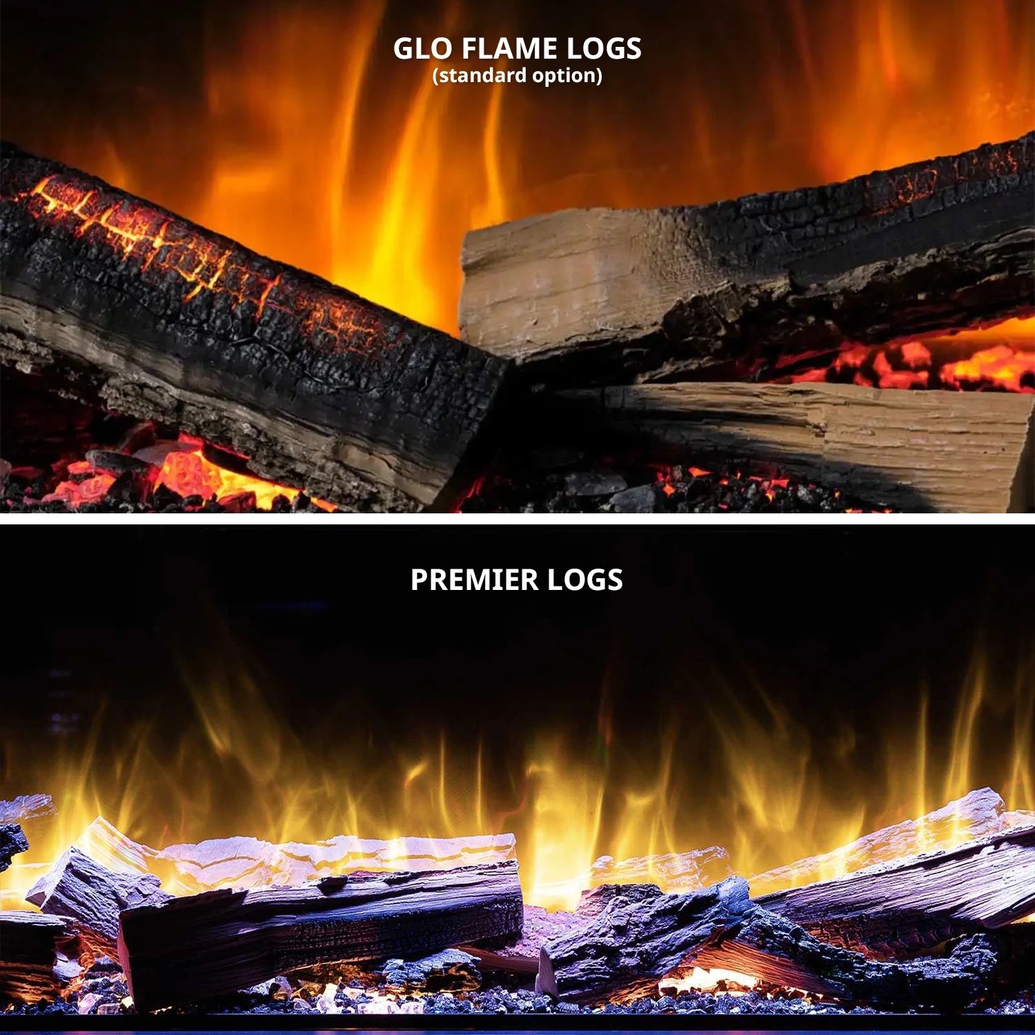 Flamerite Fires E-FX 1500 - 59" Built-In Electric Fireplace