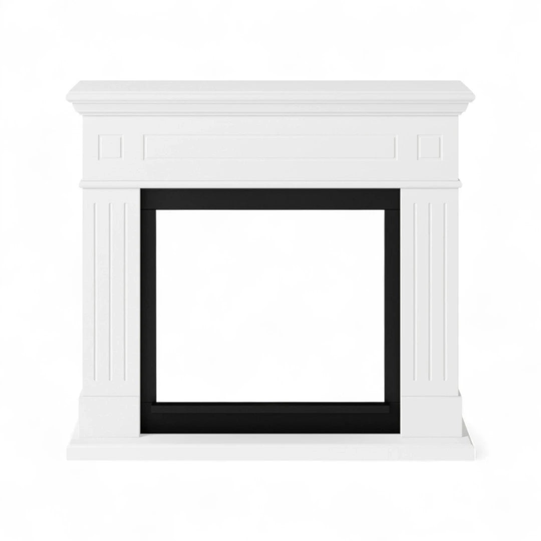 Larsen White - Fireplace Frame
