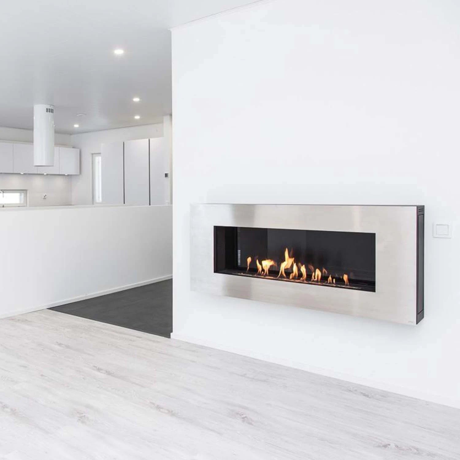 Apollo - Brushed Steel GlammFire