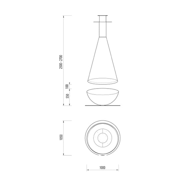 Thales - Svart Titanium