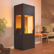 Böll Black - OMC 400 | Freestanding Water Vapour Fireplace