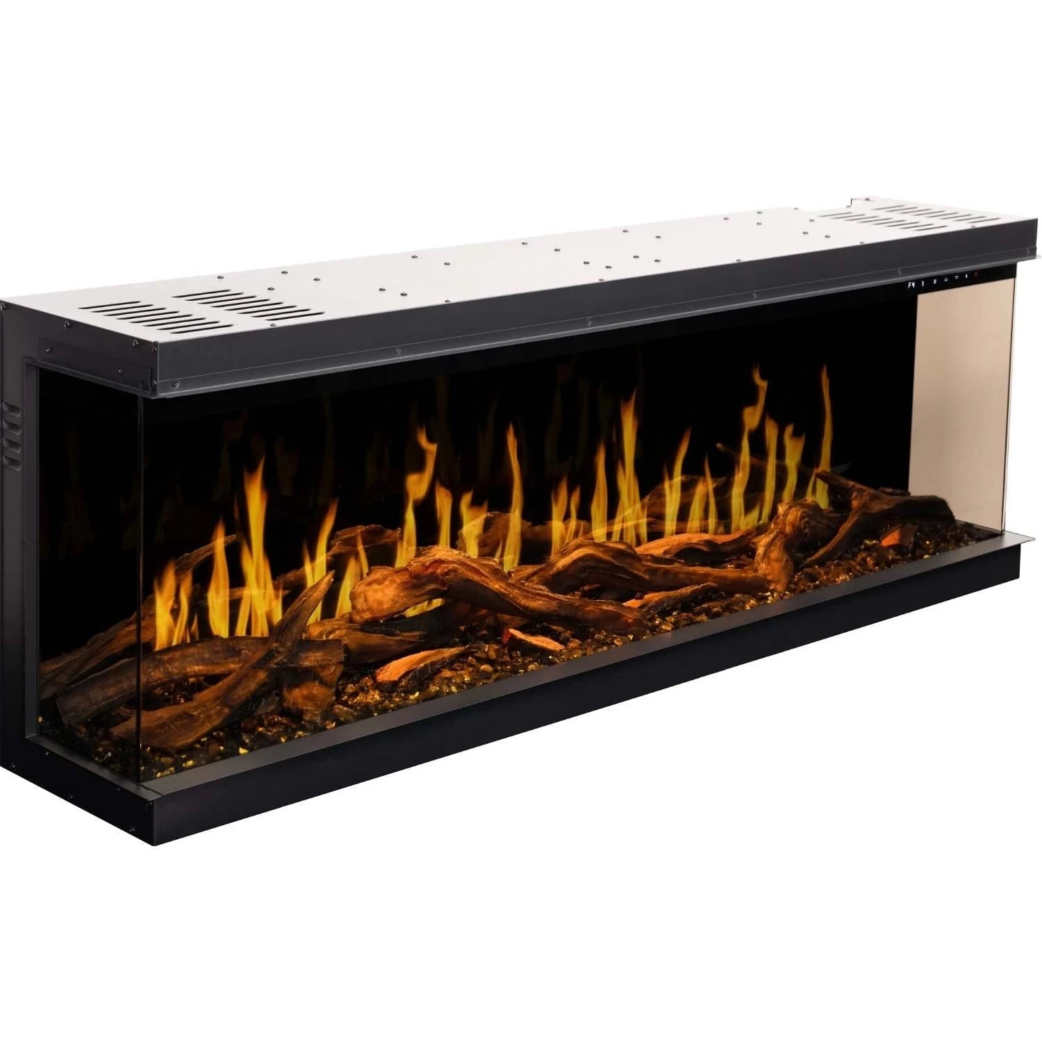 Aflamo Gold 193 cm Electric Fireplace
