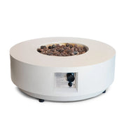 Estate Round 76 Oyster Beige – runt gasoleldsbord