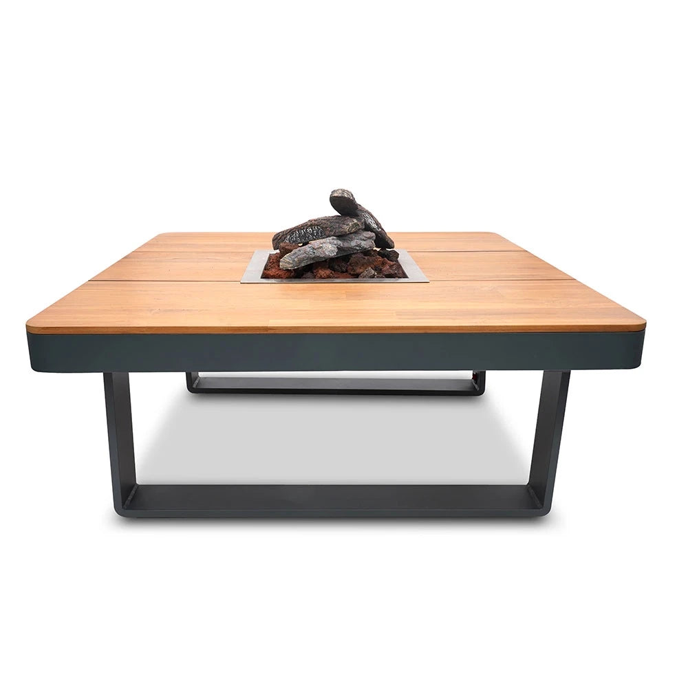 Horizon 95 Smokey Anthracite – fyrkantigt gasoleldsbord