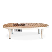 Riviera 140 Oyster Beige – Ovalt gasoleldsbord