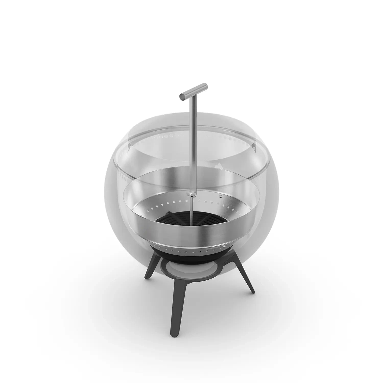 Ash tray extension for Höfats Moon 45, making it easy to remove ashes.