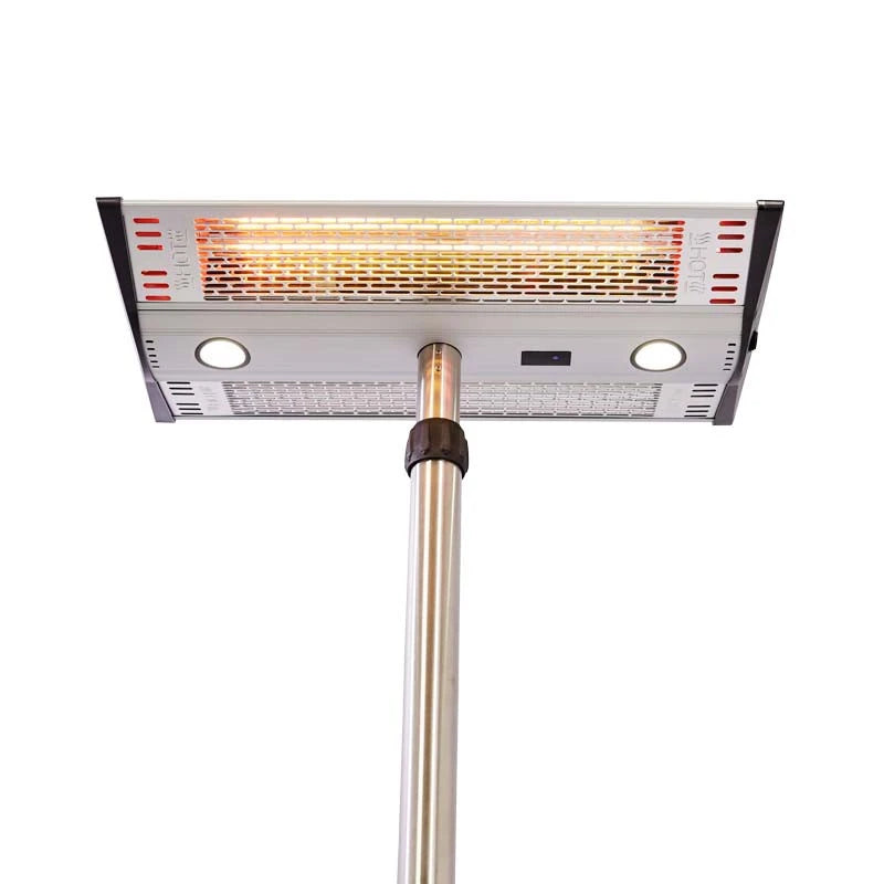 Golvvärmare golvmodell 1000/2000 W, GT, silver