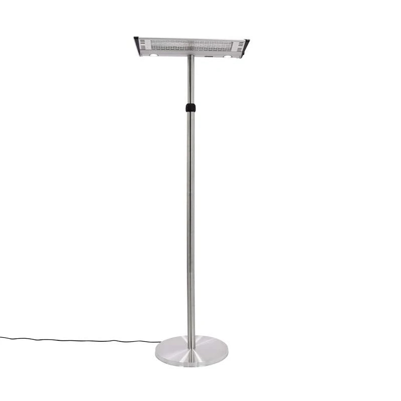 Golvvärmare golvmodell 1000/2000 W, GT, silver