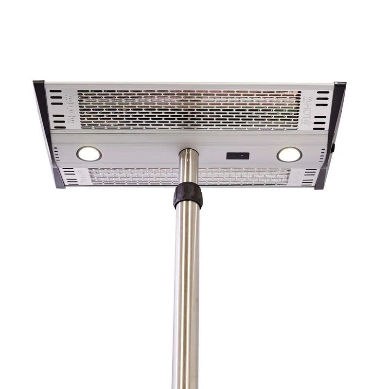 Golvvärmare golvmodell 1000/2000 W, GT, silver