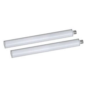 2 förlängningsstänger till Heatstrip - vit