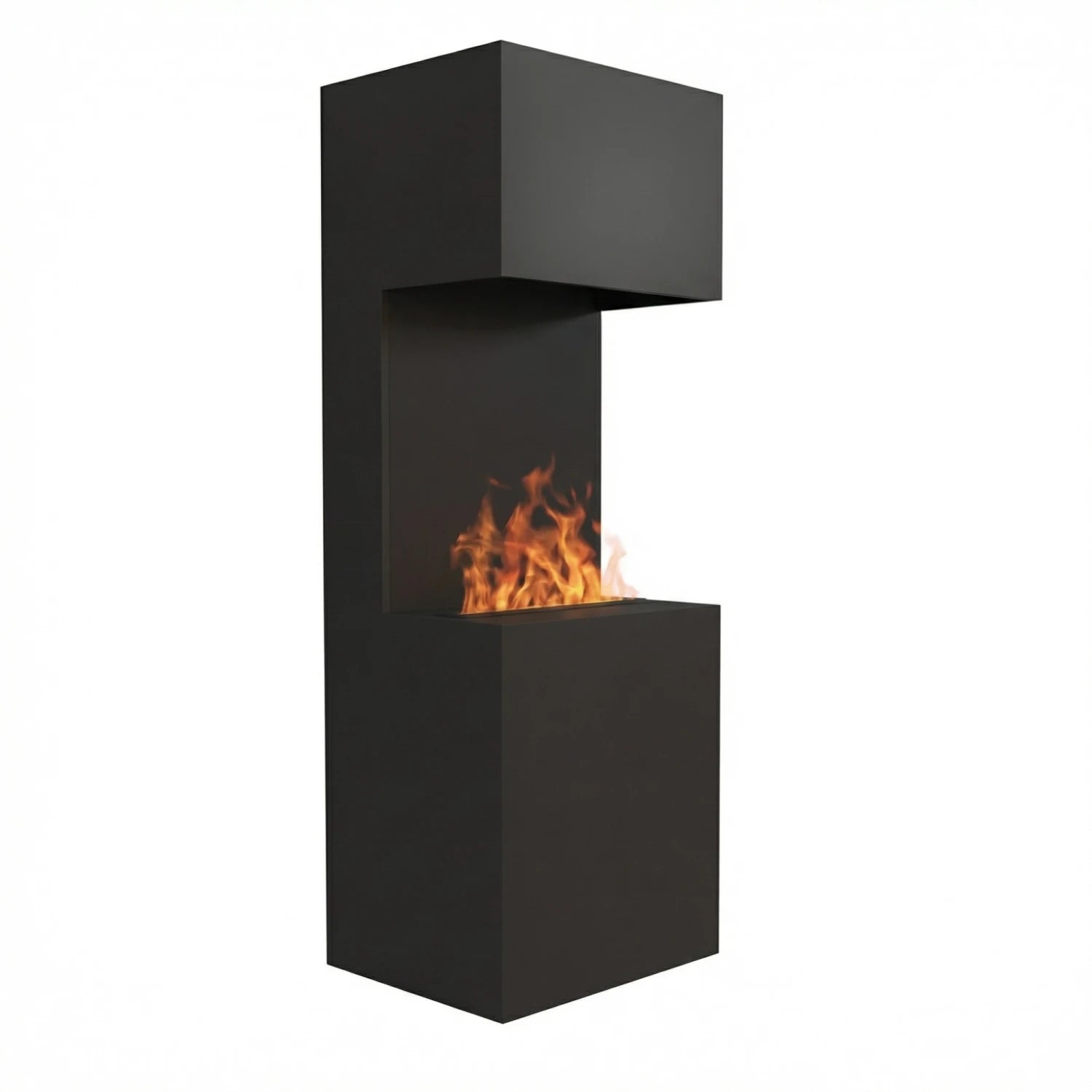 Beethoven Black - OMC 600 | Freestanding Water Vapour Fireplace
