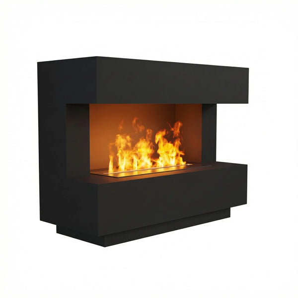 Kant Black - OMC 600 | Freestanding Water Vapour Fireplace