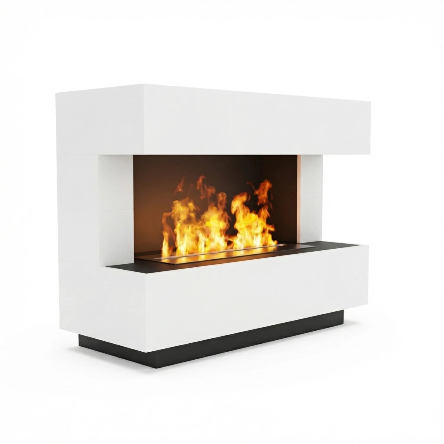 Kant White - OMC 600 | Freestanding Water Vapour Fireplace