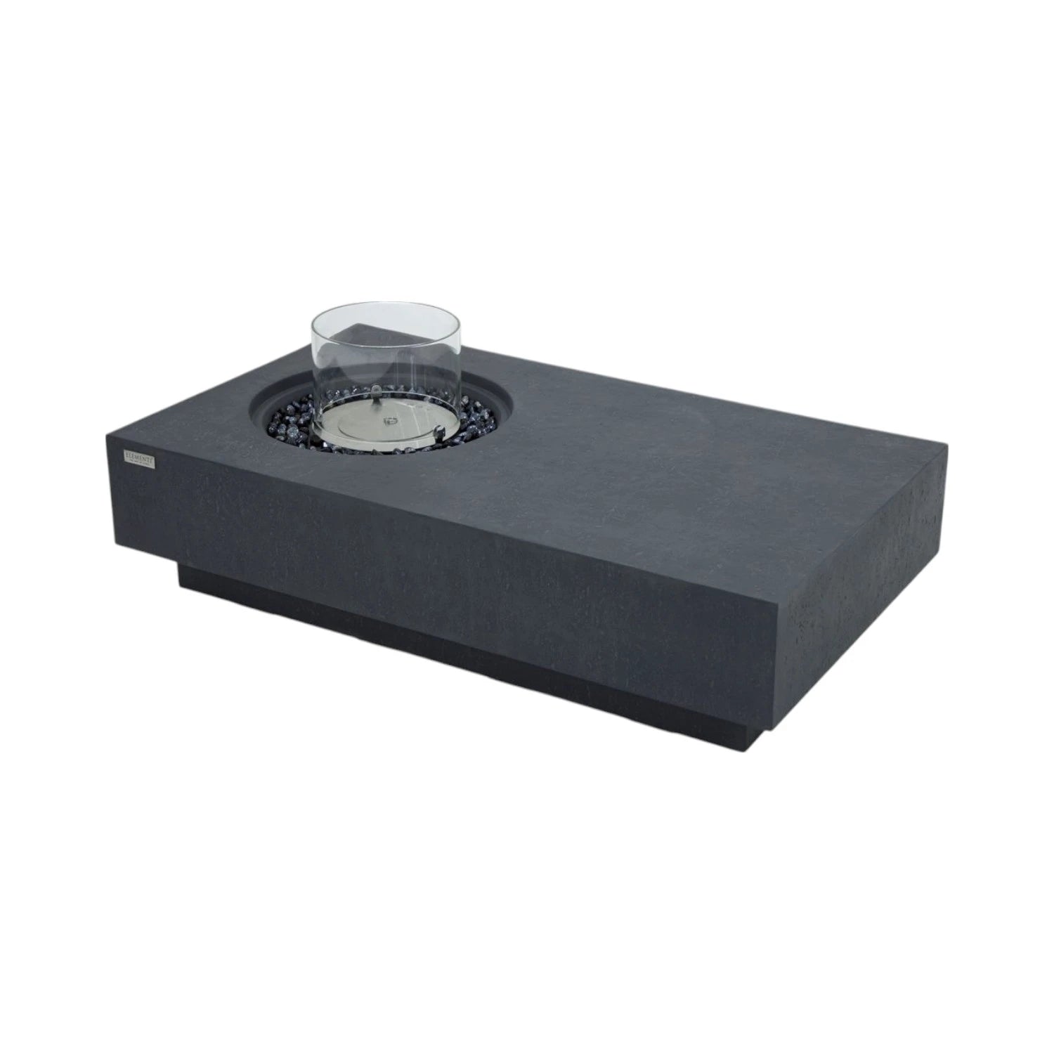 Metropolis Bioethanol Eldbord – Skiffer Svart