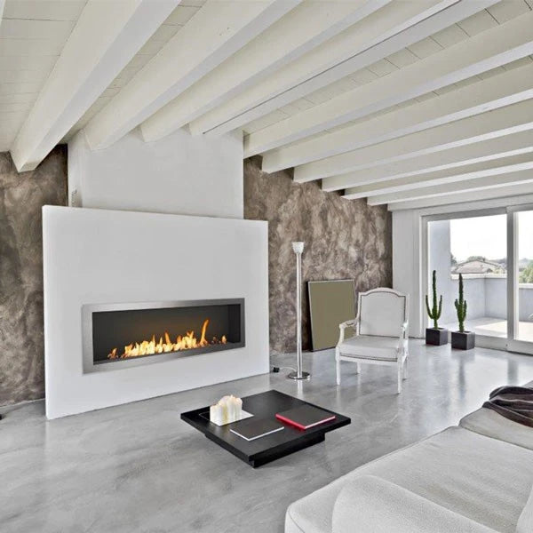 Icon Fires Slimline Firebox SFB1650 - Stål