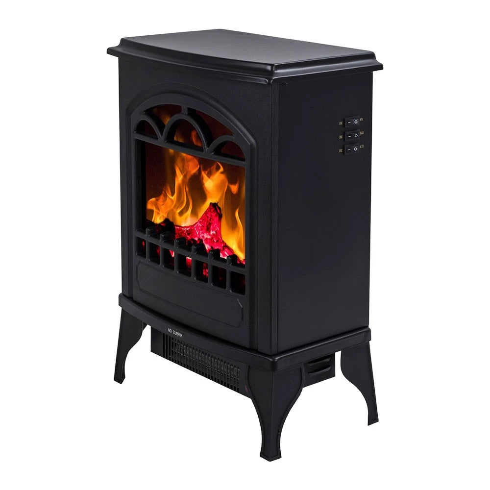 Hoover Electric Fireplace - Black