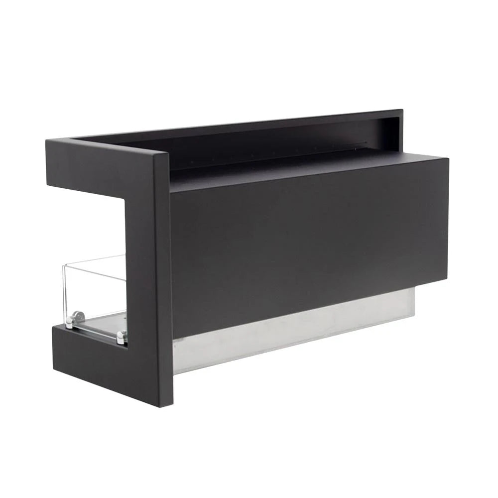 Hörnkamin 90 cm - Höger