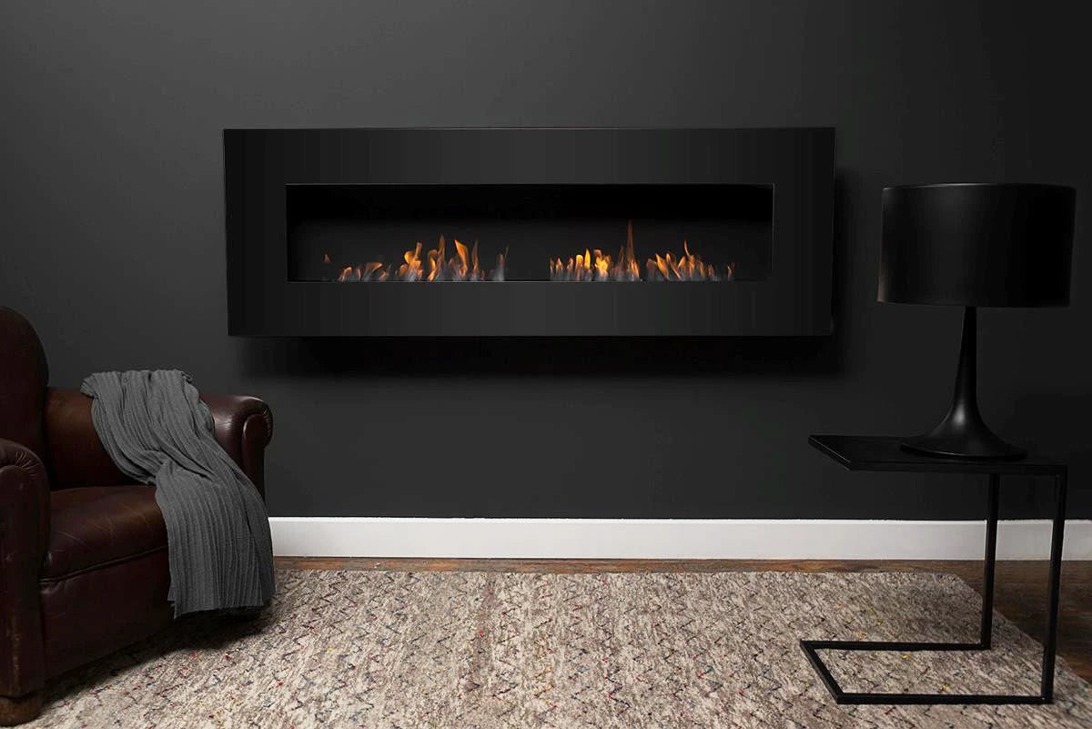 Icon Fires Nero 1750 Vägghängd - Svart