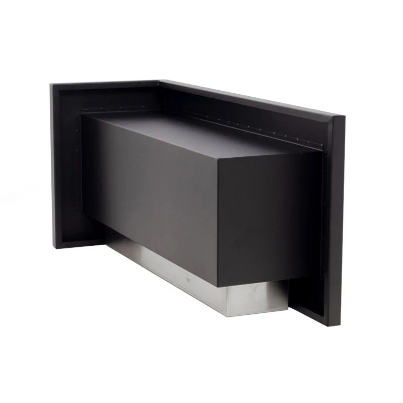 Hörnkamin 90 cm - Höger