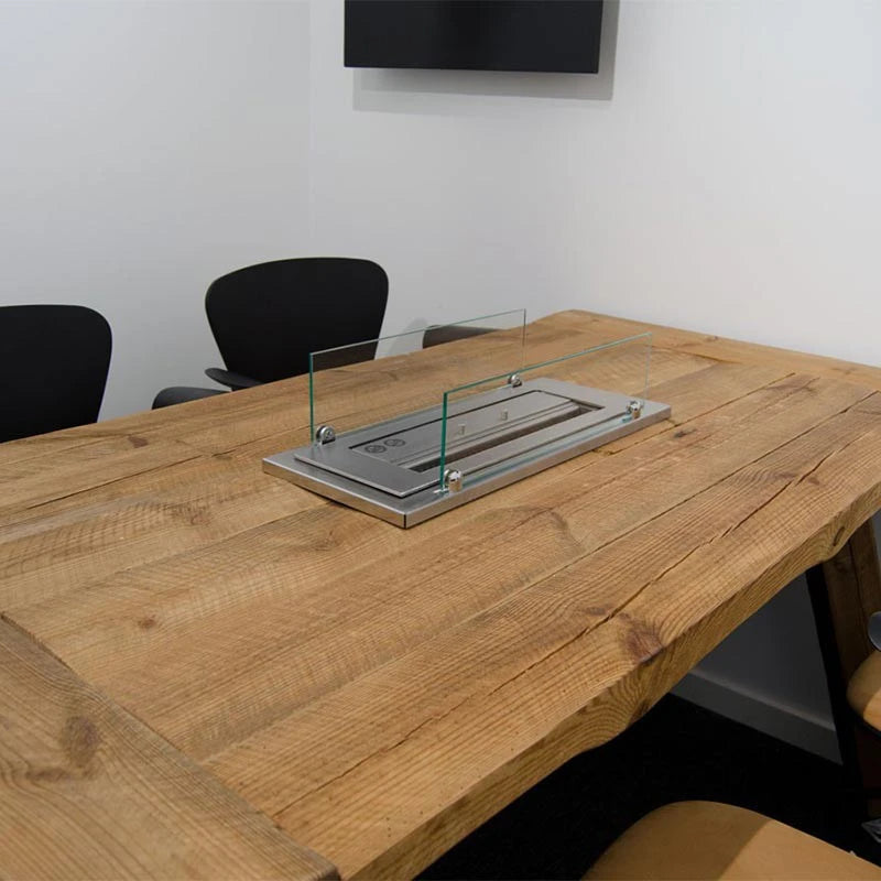 Steel Frame Glass for 100 cm Superior Burner