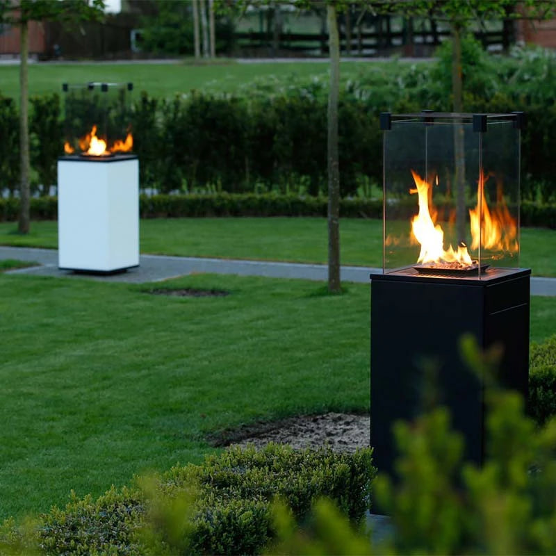 Deluxe Patio outdoor gaskamin - Svart